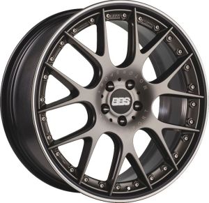 BBS CH-RII platinum/schwarz Wheel 9,5x22 - 22 inch 5x120 bolt circle