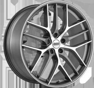 BBS CC-R graphite diamondcut Wheel 8,5x19 - 19 inch 5x114,3 bolt circle