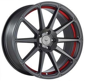 BARRACUDA PROJECT 2.0 Mattgunmetal/ undercut Colour Trim rot Wheel 8,5x19 - 19 inch 5x120 bolt circle
