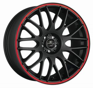 BARRACUDA KARIZZMA PureSports / Color Trim rot Wheel 7,5x17 - 17 inch 4x98 bolt circle
