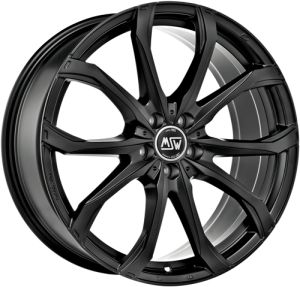 MSW 48 MATT BLACK Wheel 8x18 - 18 inch 5x108 bold circle