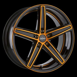 Oxigin 18 Concave orange polish Wheel 10,5x20 - 20 inch 5x112 bold circle