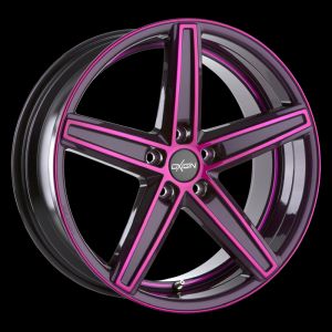Oxigin 18 Concave pink polish Wheel 10,5x20 - 20 inch 5x112 bold circle