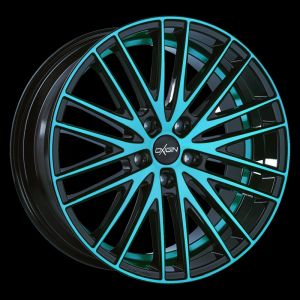 Oxigin 19 Oxspoke light blue polish Wheel 9x20 - 20 inch 5x112 bold circle