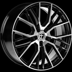 Tomason TN23 Black Diamondpolished Wheel 9,5x19 - 19 inch 5x112 bold circle