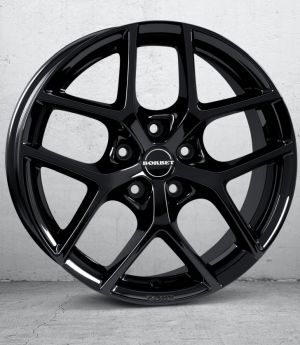 Borbet Y black glossy Wheel 8,5x20 inch 5x112 bolt circle
