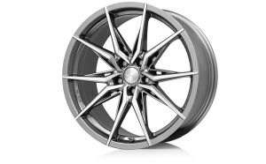 Brock B42 Ferric Grey Polished (FGP) Wheel - 8.5x20 - 5x120