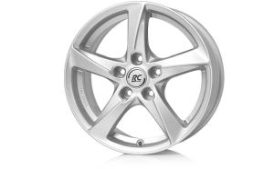 RC RC30 silver Wheel 7x17 - 17 inch 5x120 bolt circle