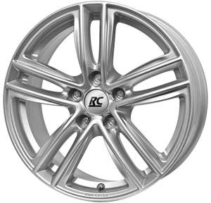 RC 27 silver Wheel 6,5x17 - 17 inch 5x112 bolt circle