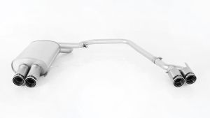 Remus sport exhaust with 2 tip(s) Ø 84 mm Street Race fits for BMW 5er F10 3,0l D 180kW