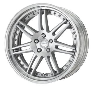 Work Wheels Gnosis GR202 silver Wheel 9.5x20 - 20 inch 5x100 bold circle