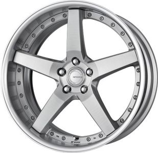 Work Wheels Gnosis GR203 silver Wheel 10x19 - 19 inch 5x120 bold circle