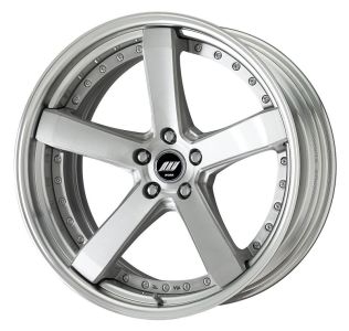 Work Wheels Zeast ST2 silver Wheel 11x19 - 19 inch 5x110 bold circle