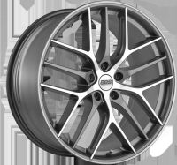 BBS CC-R graphite diamondcut Wheel 9,5x19 - 19 inch 5x112 bolt circle