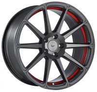 BARRACUDA PROJECT 2.0 Mattgunmetal/ undercut Colour Trim rot Wheel 9,5x19 - 19 inch 5x120 bolt circle
