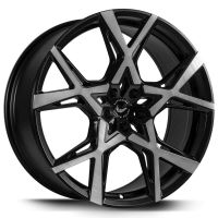 BARRACUDA PROJECT X Black brushed Surface Wheel 10x22 - 22 inch 5x112 bolt circle