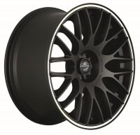 BARRACUDA KARIZZMA Mattblack Puresports / Color Trim weiss Wheel 8,5x19 - 19 inch 5x120 bolt circle
