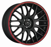 BARRACUDA KARIZZMA PureSports / Color Trim rot Wheel 7,5x17 - 17 inch 5x100 bolt circle