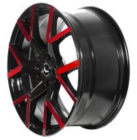 BARRACUDA TZUNAMEE EVO Black gloss Flashred Wheel 8,5x19 - 19 inch 5x114,3 bolt circle