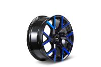BARRACUDA TZUNAMEE EVO Black gloss Flashblue Wheel 9x20 - 20 inch 5x112 bolt circle