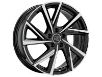 MSW 80/5 GLOSS BLACK F. POL. Wheel 7,5x19 - 19 inch 5x108 bold circle