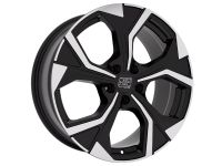 MSW 43 GLOSS BLACK FULL POLISHED Wheel 7x19 - 19 inch 5x114,3 bold circle