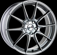 MoTec Ultralight Light Grey Wheel 7x17 - 17 inch 5x114,3 bolt circle