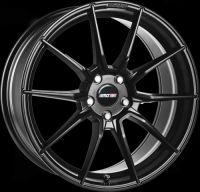 MoTec Ultralight Flat Black Wheel 7x17 - 17 inch 5x100 bolt circle