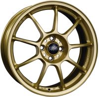 OZ ALLEGGERITA HLT RACE GOLD Wheel 8.5x18 - 18 inch 5x120 bold circle