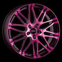 Oxigin 14 Oxrock pink polish Wheel 10x22 - 22 inch 5x114,3 bold circle
