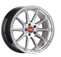 TEC GT7 hyper-silver Wheel 8,5x19 - 19 inch 5x112 bolt circle