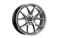 TEC GT6 EVO Hyper-Black Wheel 10x20 - 20 inch 5x120 bolt circle