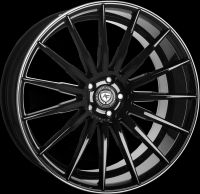 ArtFORM AF-401 Black Rim Polished 10.0x22 / 5x130