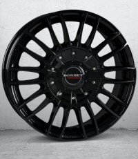 Borbet CW 3 black glossy Wheel 7,5x17 inch 5x108 bolt circle