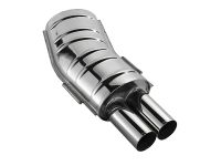 Eisenmann rear muffler single sided fits for BMW E46