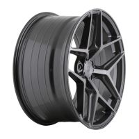 ELEGANCE WHEELS FF 550 Concave Liquid Metal Wheel 8,5x20 inch - 5x112 bolt circle