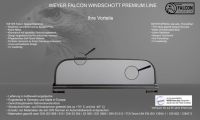 Weyer Falcon Premium wind deflector for VW Golf 6
