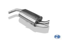 Fox sport exhaust part fits for Alfa Romeo 156 final silencer  - 2x76 type 18