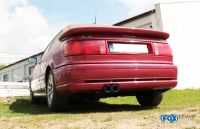 Fox sport exhaust part fits for Audi 80/90 - Typ 89, B3 Limousine/ Coupe/ 80 B4 - Cabrio final silencer for models with special bumper (see picture) - 2x76 type 10