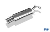 Fox sport exhaust part fits for VW Beetle type 1C/ 9C final silencer - 2x76 type 13
