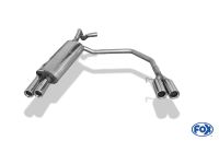 Fox sport exhaust part fits for VW Beetle type 1C/ 9C final silencer exit right/left - 2x76 type 13 right/left