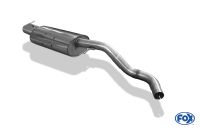 Fox sport exhaust part fits for New Beetle 1C, 9C, 1Y final silencer Ø63,5 - 135x80 type 53