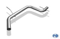 Fox sport exhaust part fits for Seat Leon  1P mid silencer replacement pipe