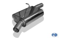 Fox sport exhaust part fits for Audi S3 - 8V + Cabrio front silencer