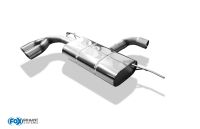 Fox sport exhaust part fits for Audi A3 - 8V Sportback quattro  final silencer - 2x80 type 25 right/left