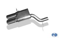 Fox sport exhaust part fits for Audi RS4 B5 final silencer - 2x115x85 type 32