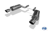 Fox sport exhaust part fits for Audi RS6 4B final silencer 70mm right/left - 140x90 type 32 right/left