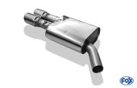 Fox sport exhaust part fits for Audi A6 4G - 2,0l TDI final silencer - 2x90 type 16