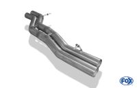 Fox sport exhaust part fits for Audi S8 type 4H front silencer replacement tube