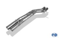 Fox sport exhaust part fits for Audi S8 type 4H front silencer replacement tube